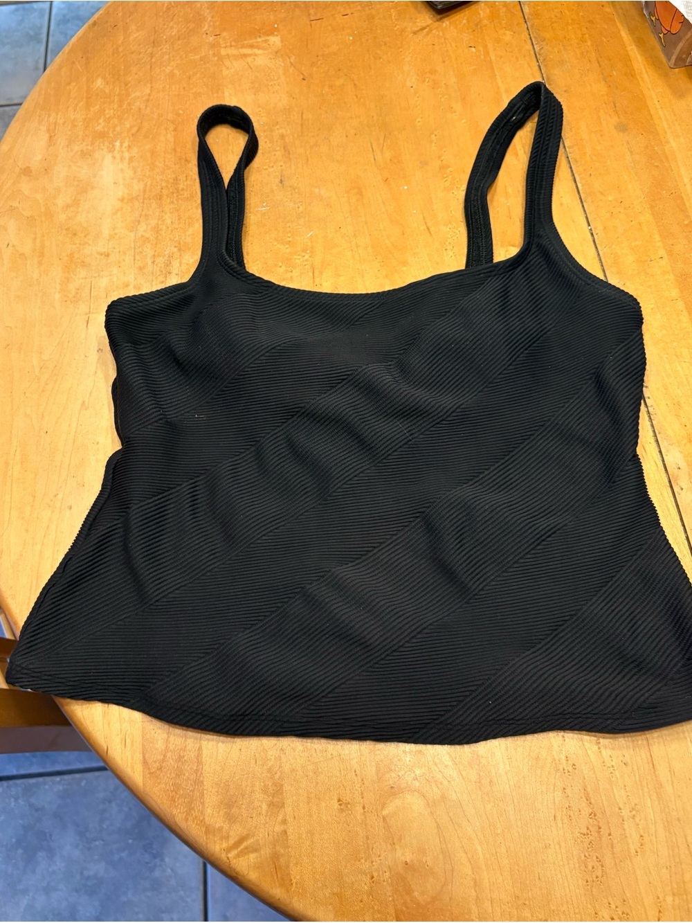 Black Anne Cole tankini bathing suit. Size 16.